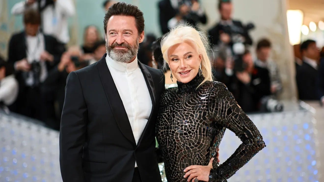 Hugh Jackman and Deborra-Lee