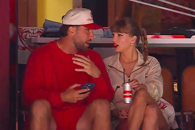 Travis Kelce and Taylor Swift