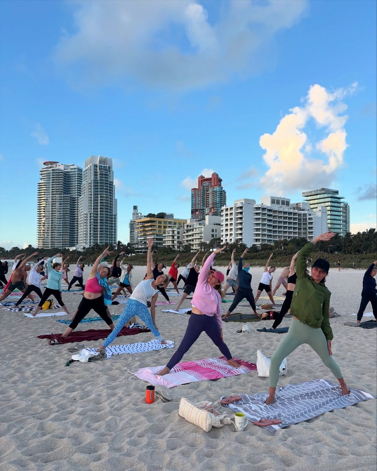 3rd Street Beach Yoga (Sunrise/Sunset), Outdoor Fitness In Miami