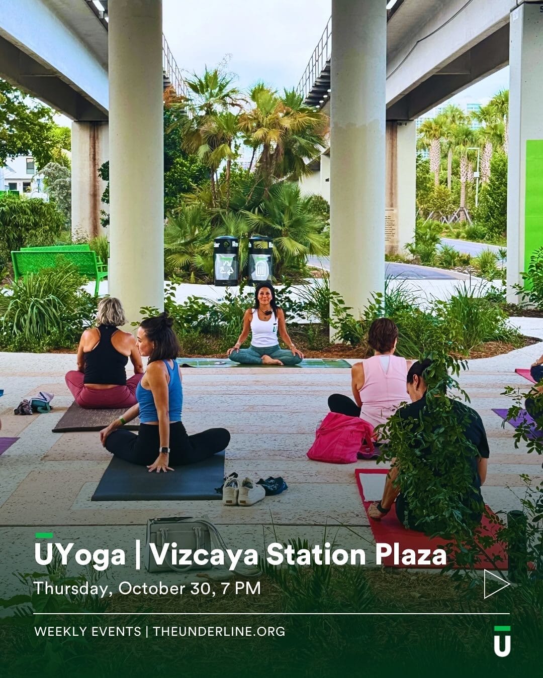 The Underline (Brickell Run/Workout Classes), Outdoor Fitness In Miami