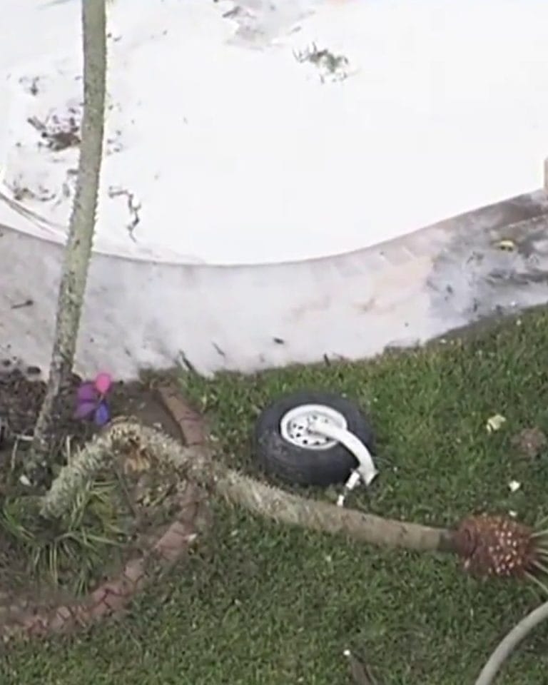 Plane on Hurricane Mission Down in Coral Springs